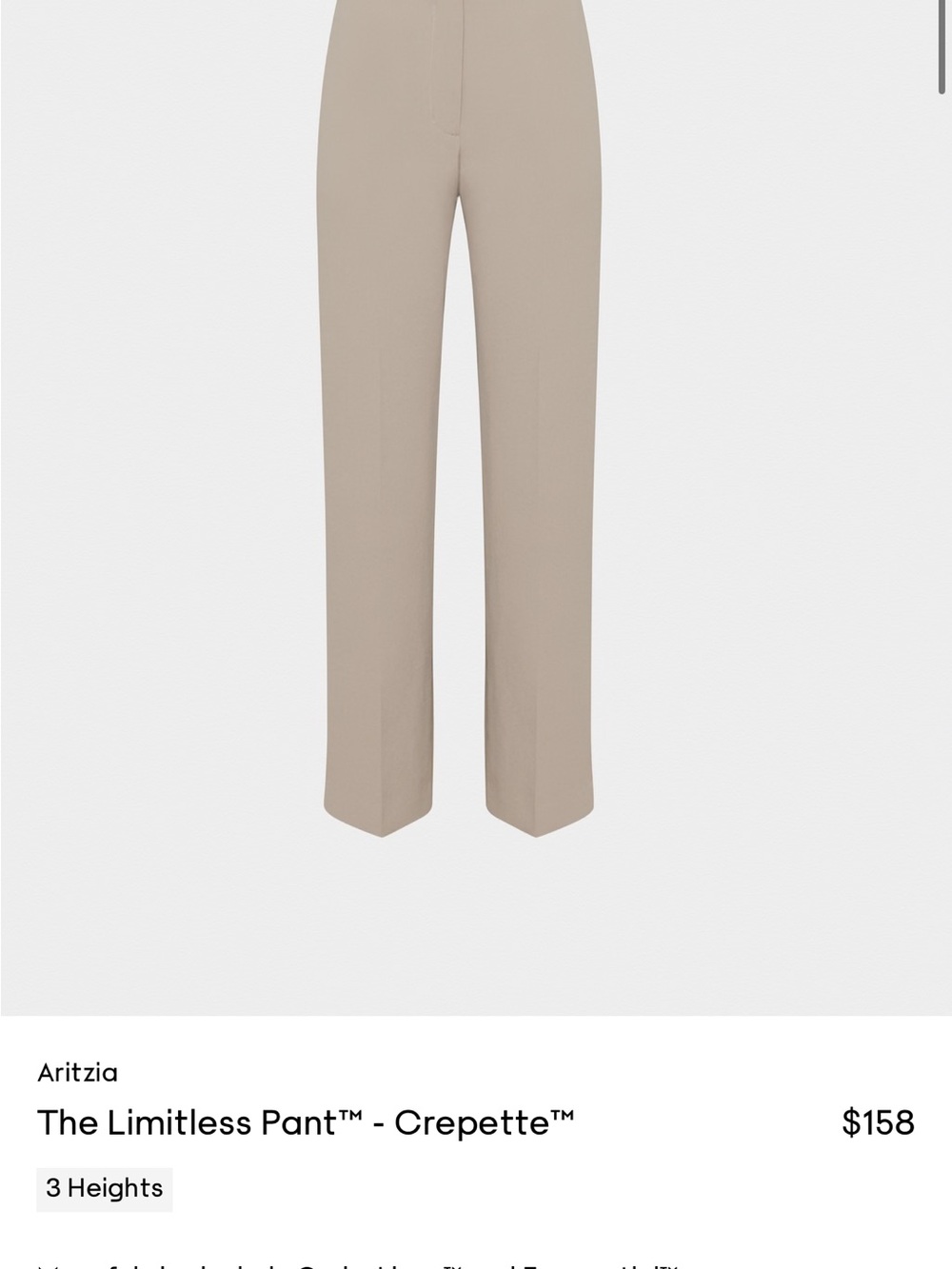 Artizia The Limitless Crepette Pant (Tall)